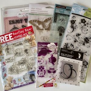 SCRAPBOOKING * CRAFT * Clear Stamps Bundle
